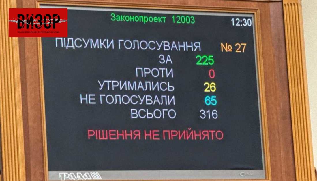Верховна Рада звільнила чотирьох міністрів, ще трьох посадовців не змогла
