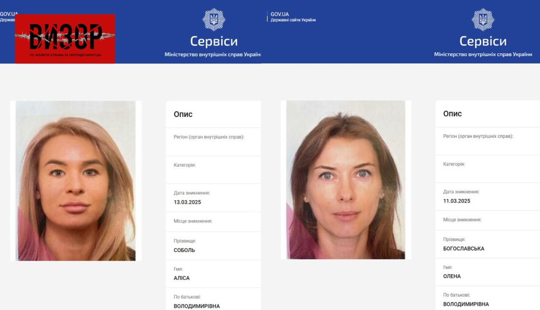 НАБУ оголосило в розшук двох фігуранток справи Комарницького