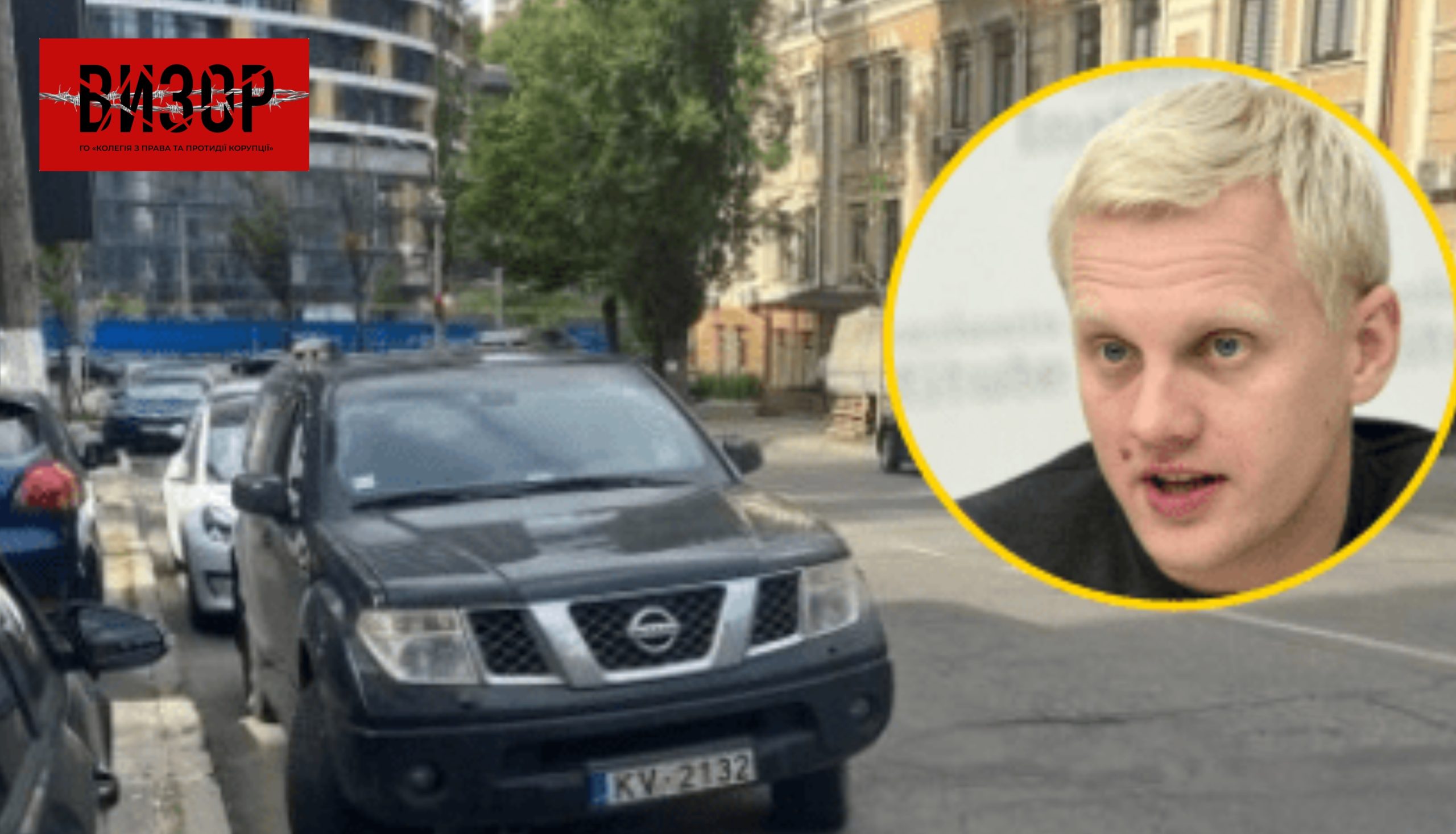 Ухилянт Шабунін користується авто, яке надали для допомоги військовим