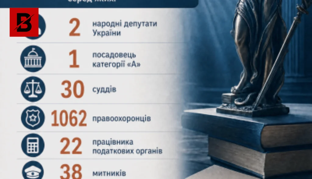 Понад 6 тисяч обвинувачень до суду: ДБР підбило підсумки роботи за пів року